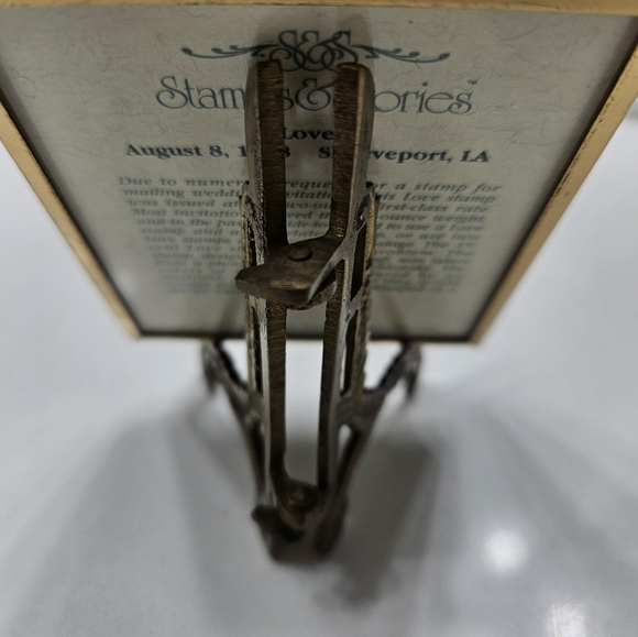 Collectable Framed Love Stamp on Stand - Picture 5 of 11